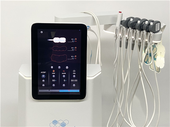 Peface equipment for face skin tightening EMS34